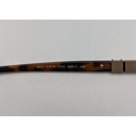 🕶️Made in Italy! Versace Mod.1230-B Eyeglasses 52/17 135 /KAL722🕶️ - Picture 5 of 9